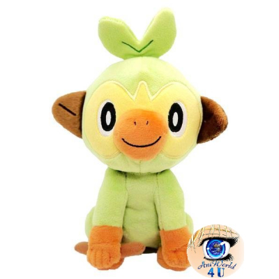 Officiële Pokemon knuffel Grookey San-ei 19cm 